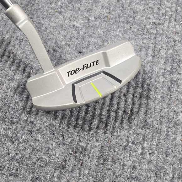 Top Flite Blade Putter Golf Club Right Handed Steel Shaft 24 Inch Black Grip - Picture 1 of 12